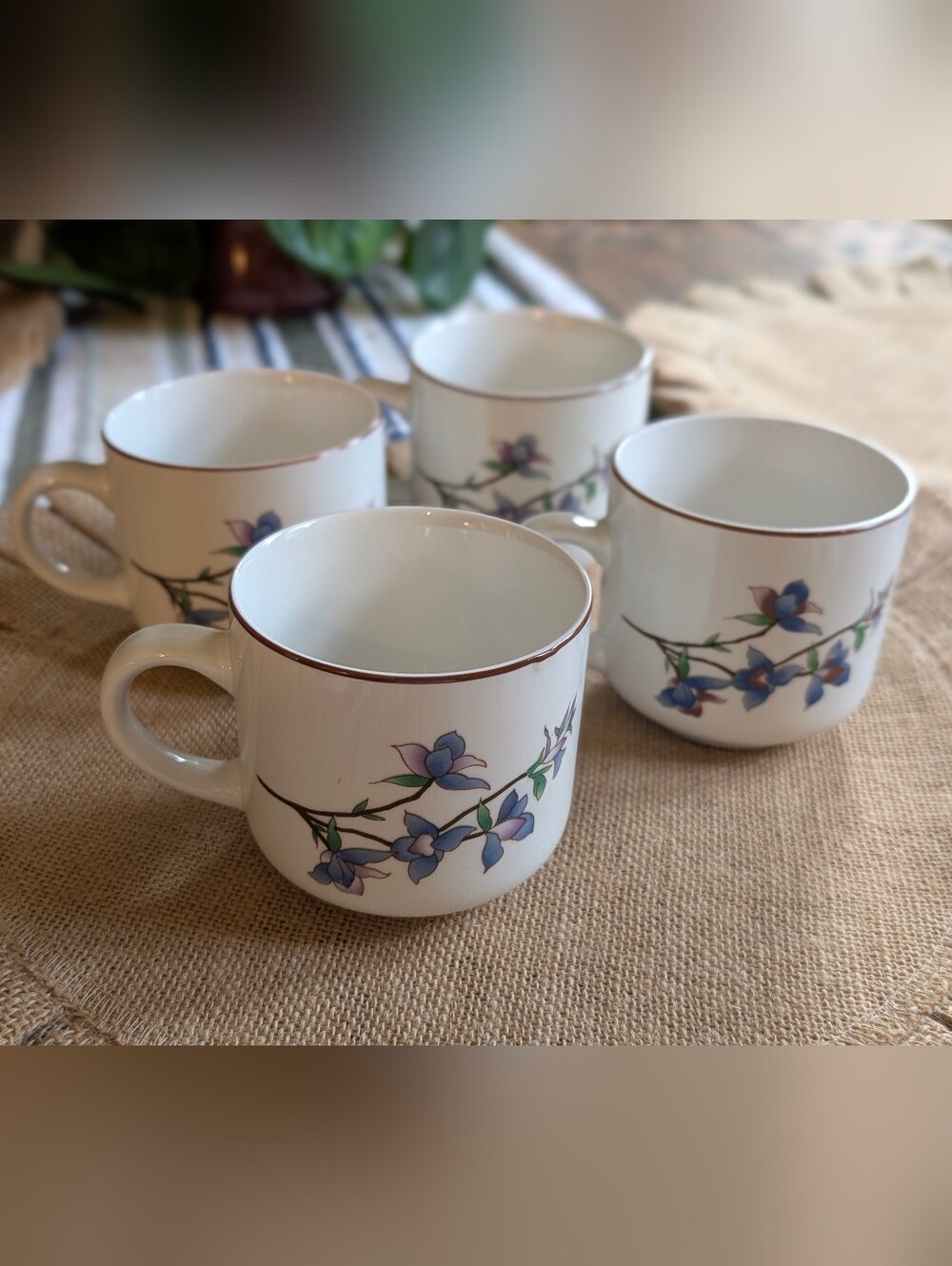 Vintage Woodhill By Citation Set Of 4 Tea cups